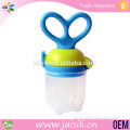BPA free safety silicone infant teething food grade baby fruit feeder